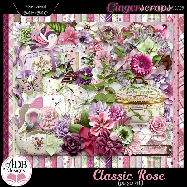 Classic Rose Page Kit by ADB Designs