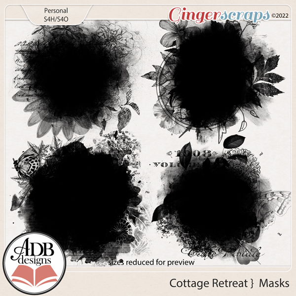 Cottage Retreat Masks