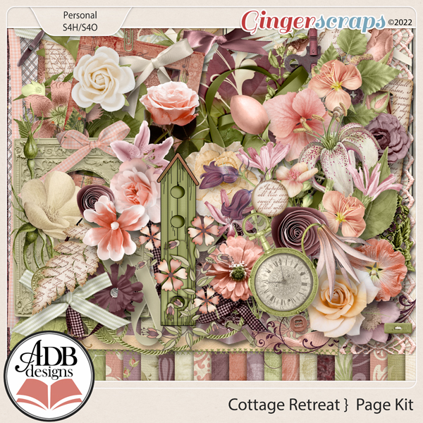 Cottage Retreat Page Kit