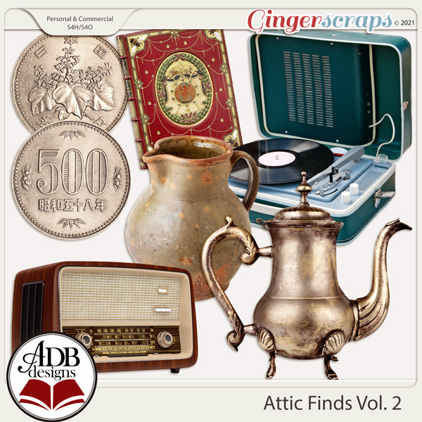 Attic Finds Vol 02 by ADB Designs