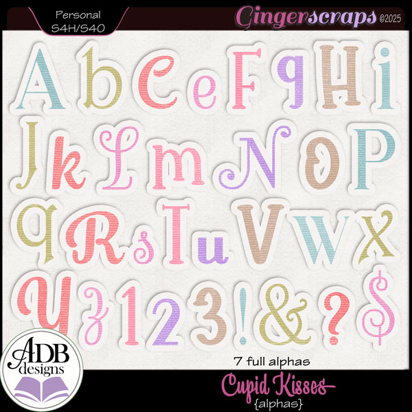 Cupid Kisses Alphas by ADB Designs