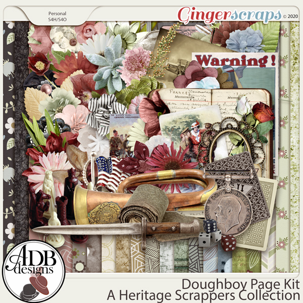 Doughboy Page Kit by ADB Designs