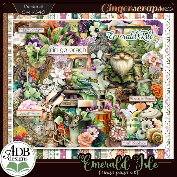 Emerald Isle Page Kit