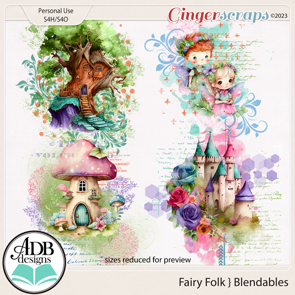 Fairy Folk Blendables by ADB Designs