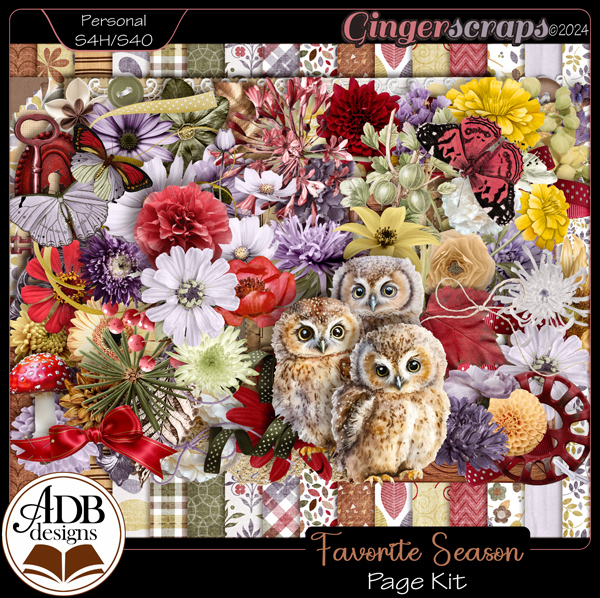 Favorite Season Page Kit by ADB Designs