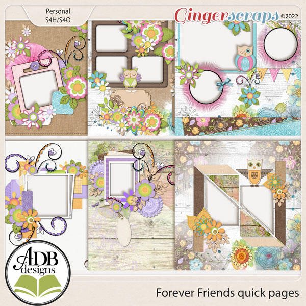 Forever Friends Quick Pages