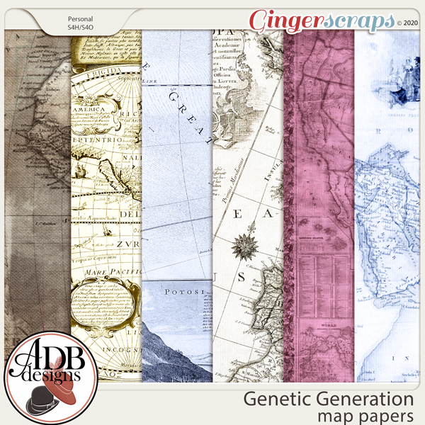 Genetic Generation Maps Papers by ADB Designs
