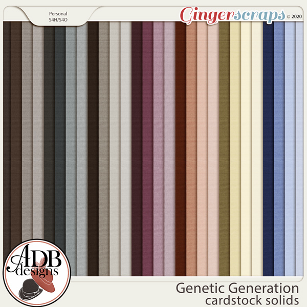 Genetic Generation Solid Papers by ADB Designs