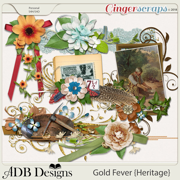 Gold Fever Heritage Clusters by ADB Designs