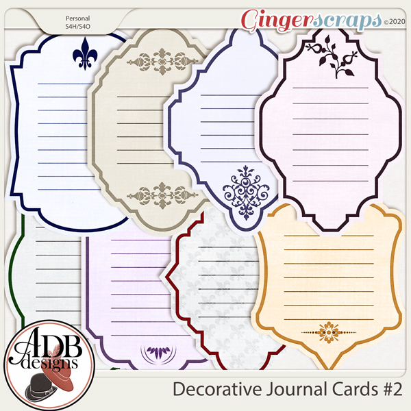 Heritage Resources - Decorative Journal Cards Vol. 2 by ADB Designs