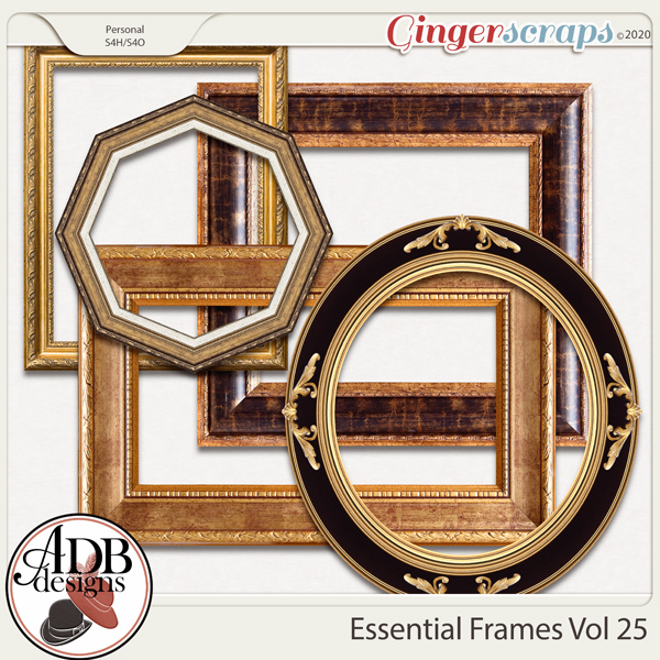 Heritage Resource - Essential Frames Vol 25 by ADB Designs