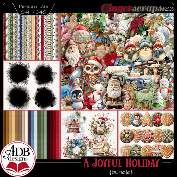 A Joyful Holiday Bundle by ADB Designs