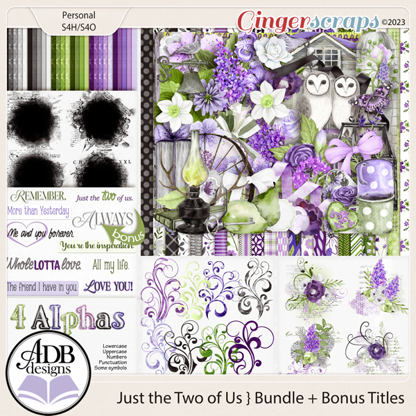 Just the Two of Us Bundle + Bonus Free with Purchase