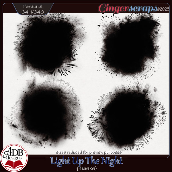Light Up The Night Masks by ADB Designs