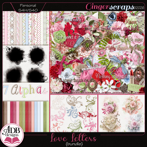 Love Letters Bundle by ADB Designs