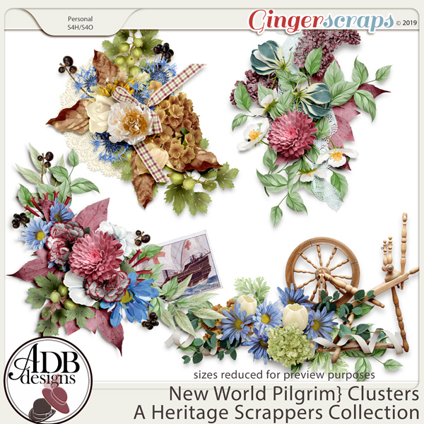 New World Pilgrim Clusters by ADB Designs