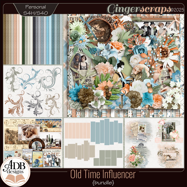 Old Time Influencer Bundle by ADB Designs