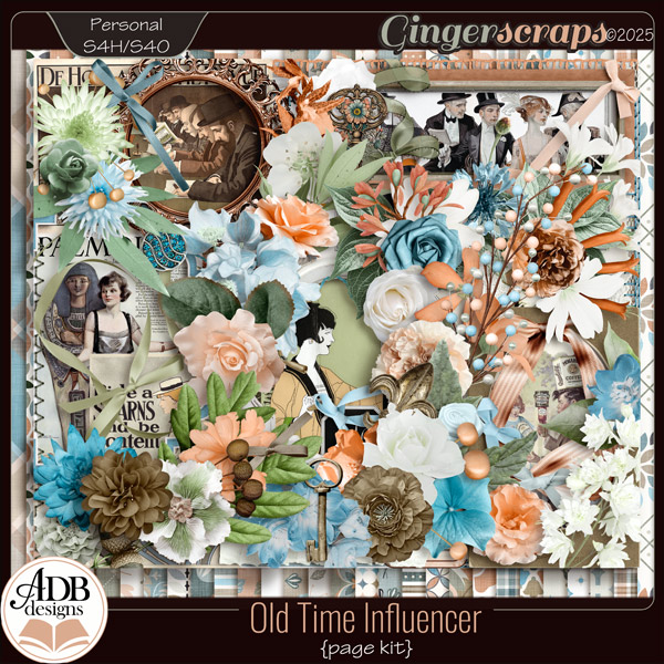 Old Time Influencer Page Kit by ADB Designs