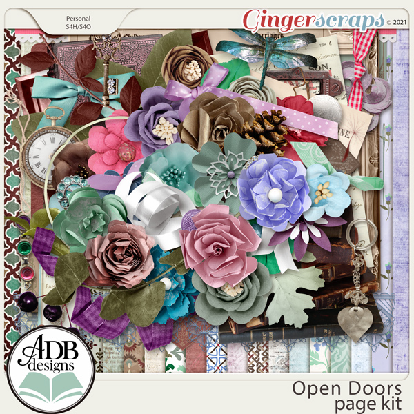 Open Doors Page Kit by ADB Designs