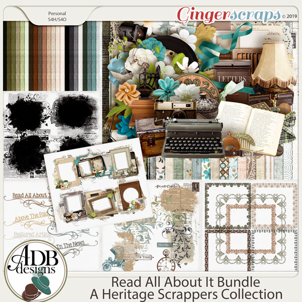 Read All About It Bundle by ADB Designs