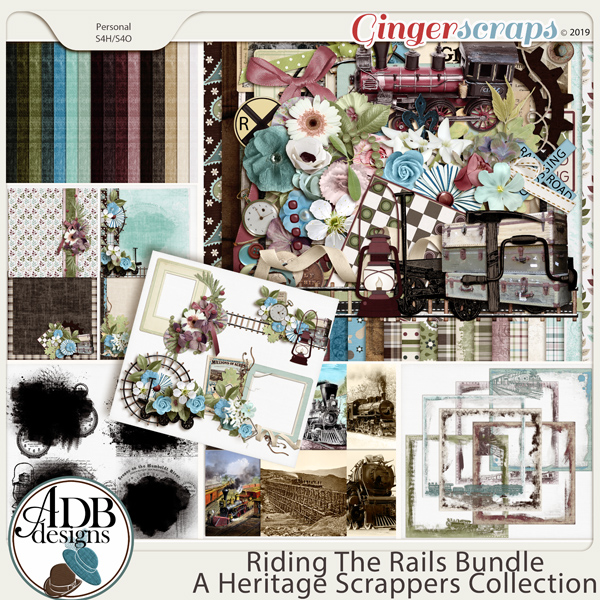 Riding the Rails Bundle by ADB Designs