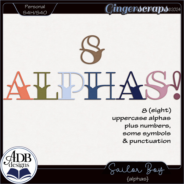 Sailor Boy Alphas by ADB Designs