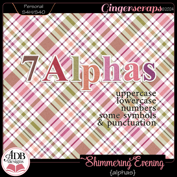 Shimmering Evening Alphas by ADB Designs