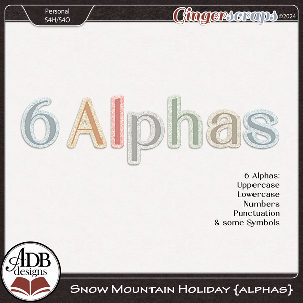 A Snow Mountain Holiday Alphas