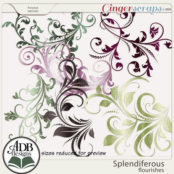 Splendiferous Flourishes by ADB Designs