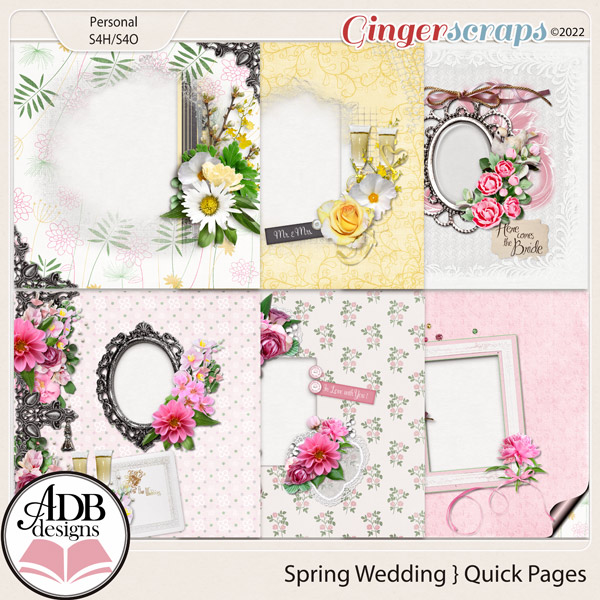 Spring Wedding Quick Pages