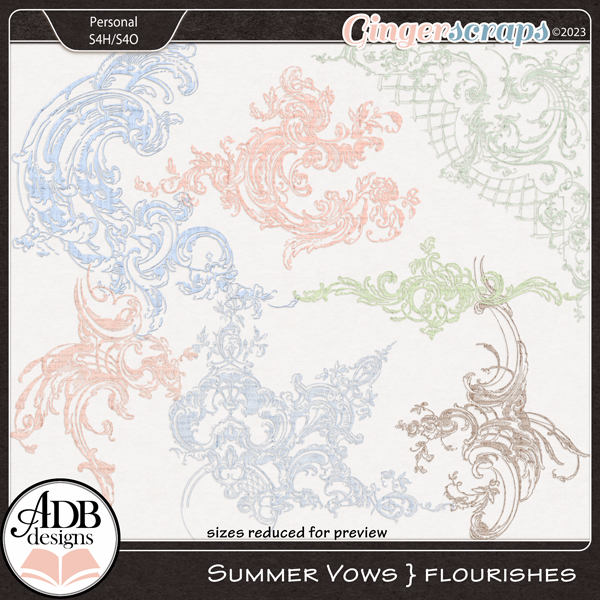 Summer Vows Flourishes