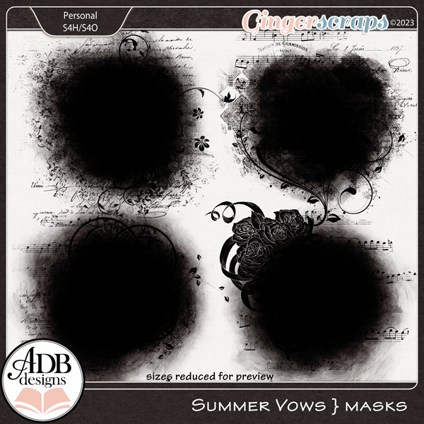 Summer Vows Masks