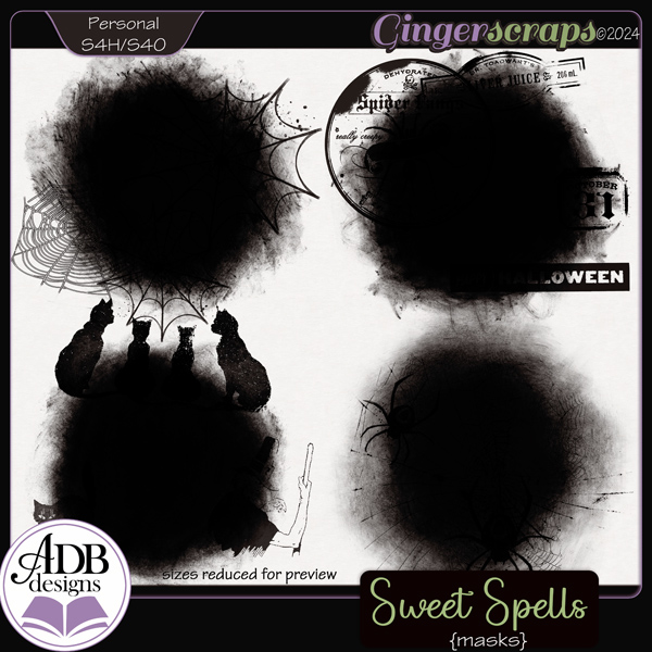 Sweet Spells Masks by ADB Designs