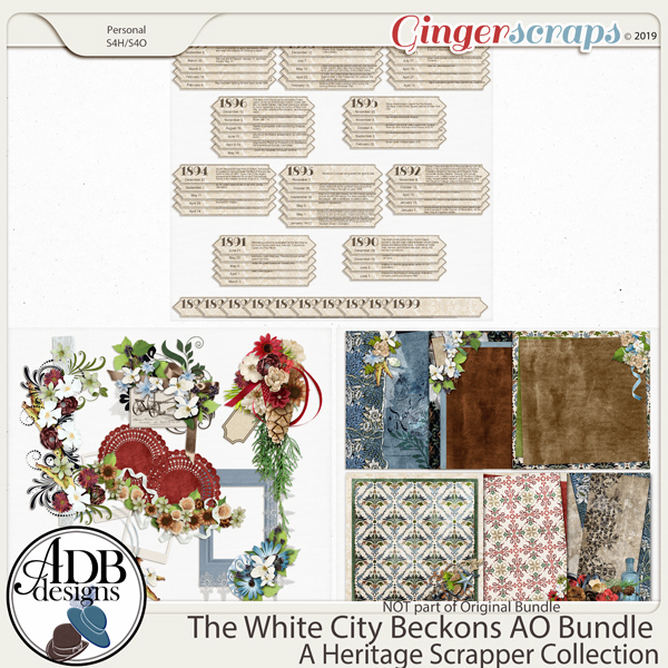 The White City Beckons Add-on Bundle by ADB Designs