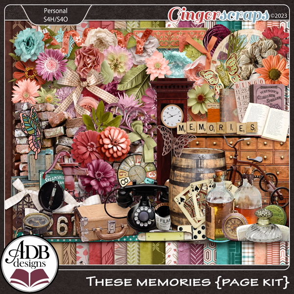 These Memories Page Kit
