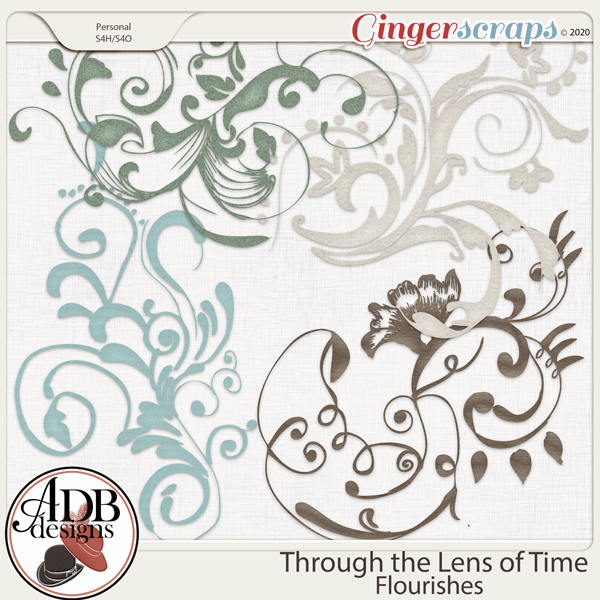Through The Lens of Time Flourishes by ADB Designs
