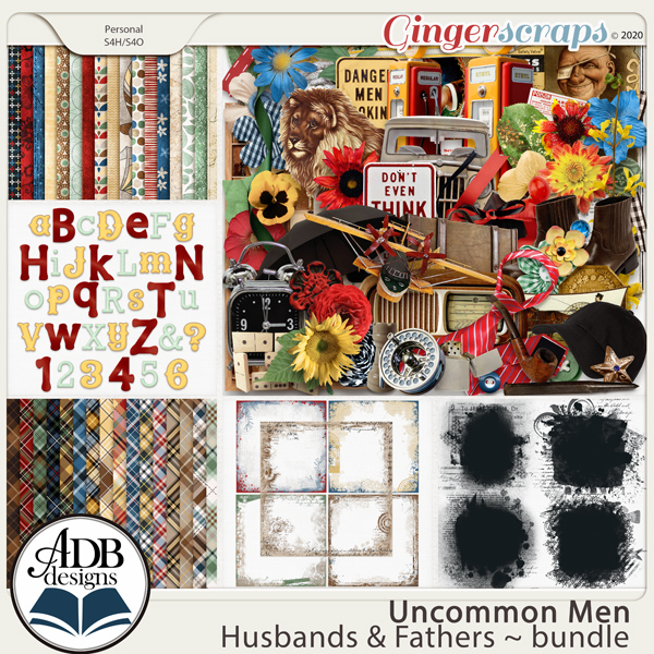 Uncommon Men: Husbands & Fathers Bundle by ADB Designs