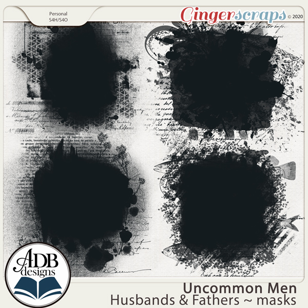 Uncommon Men: Husbands & Fathers Masks by ADB Designs