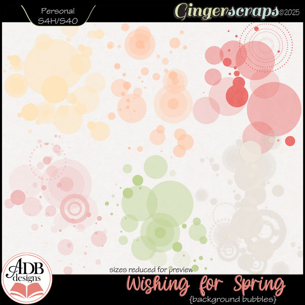 Wishing for Spring Bubbles by ADB Designs