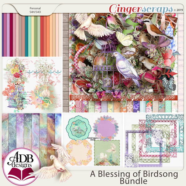 A Blessing of Birdsong Bundle by ADB Designs