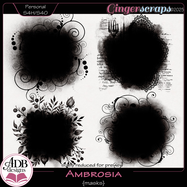 Ambrosia Masks by ADB Designs
