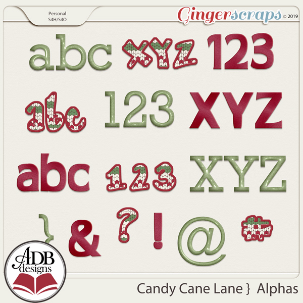 Candy Cane Lane Alphas