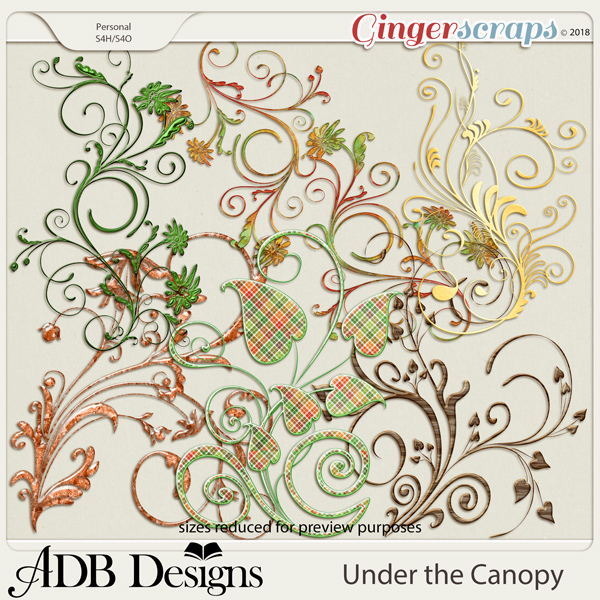 Under The Canopy Flourishes by ADB Designs