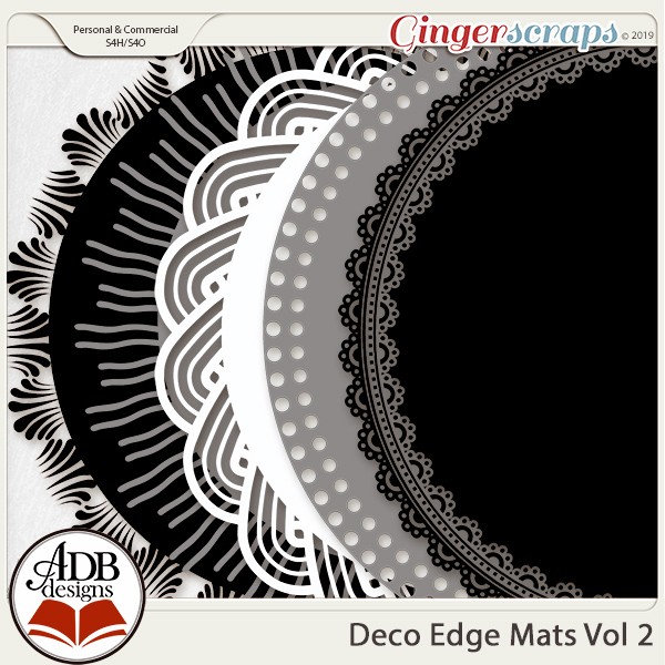 Deco Mats Vol 02 by ADB Designs - CU/PU