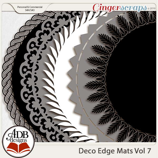 Deco Mats Vol 07 by ADB Designs - CU/PU