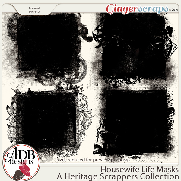 Housewife Life Masks by ADB Designs