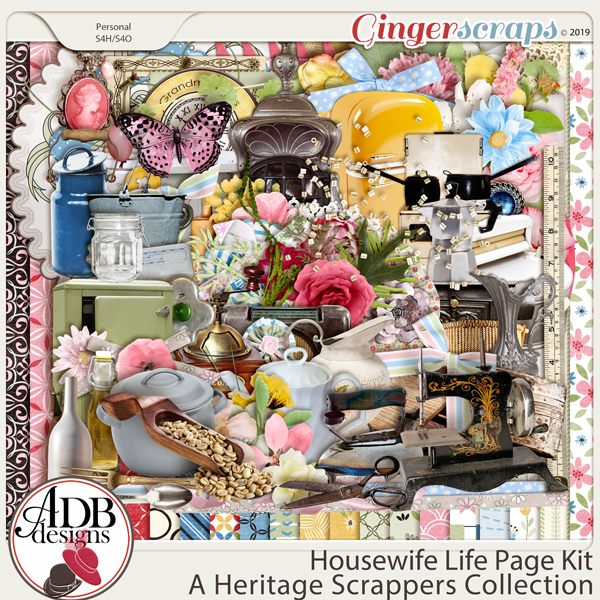 Housewife Life Page Kit by ADB Designs