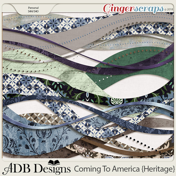 Coming To America Borders by ADB Designs