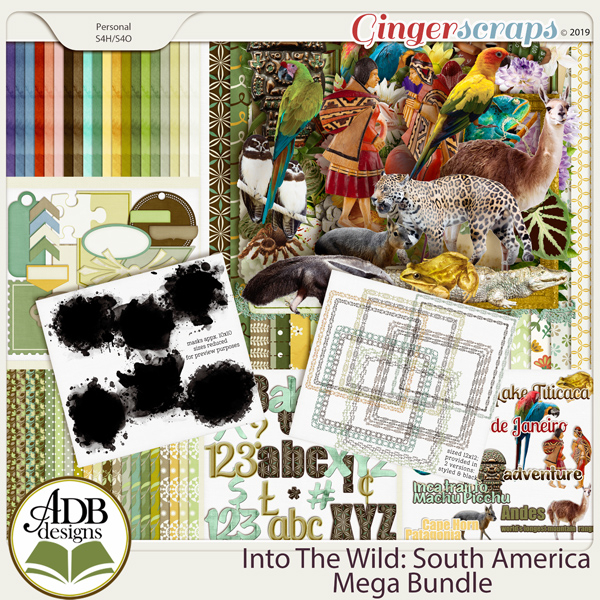 Into The Wild South America Bundle by ADB Designs