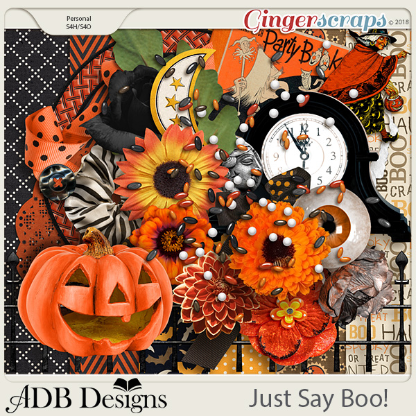 Just Say Boo! Petite Kit by ADB Designs
